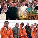 Na fotkách ruského prezidenta Vladimíra Putina z různých koutů Ruska se...