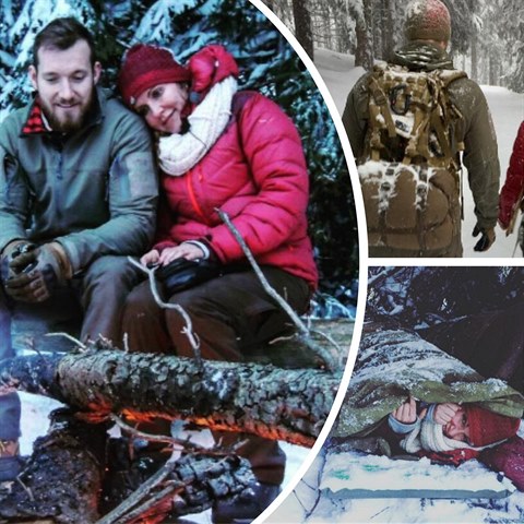 Vendula Pizingerová se fotí v lese s manželem. Jak ale takové fotky vznikají?