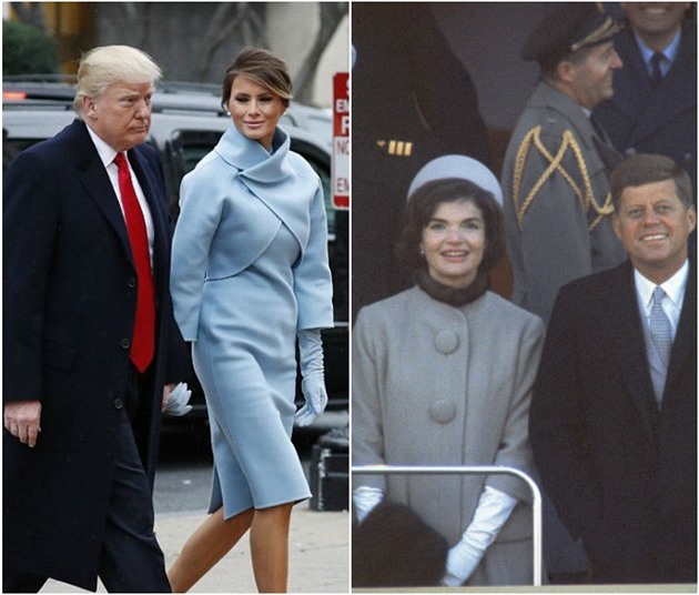 Melania Trump se inspirovala inauguranm ksotmkem Jackie Kennedyov.