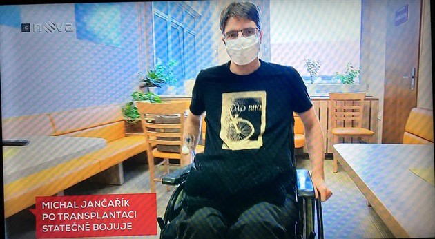 Michal Janaík skonil na invalidním vozíku.