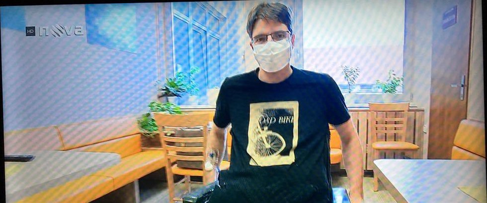 Michal Janaík se svil, co proíval po transplantaci ledvin. 