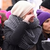 Charlize Theron v Utahu nesla transparent a atmosféra pochodu ji dojala až k...