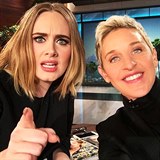 Adele a Ellen DeGeneres