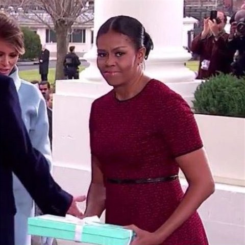Legran vraz Michelle Obama neuel pozornosti internetovch lid.