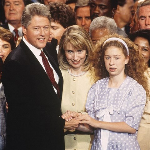 Chelsea Clintonov se stala prvn dcerou Ameriky ve svch 13 letech.