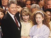 Chelsea Clintonová se stala první dcerou Ameriky ve svých 13 letech.