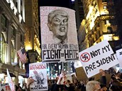 Proti Trumpovi se konají etné protesty. Ty on sám hájí jako základní pilí...