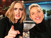 Adele a Ellen DeGeneres