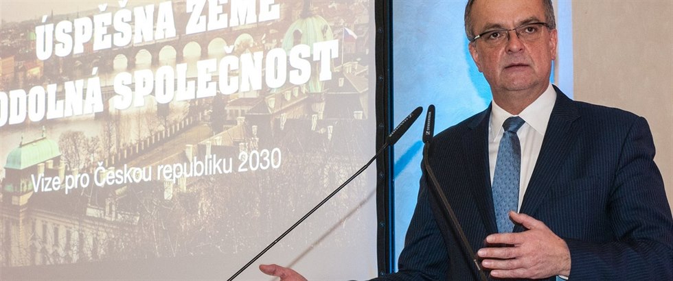 Miroslav Kalousek pedstavil píjemnou pedstavu záivé budoucnosti eska....