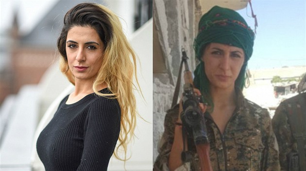Joanna Palaniová je dánská studentka, která hájí barvy Kurd a bojuje proti...