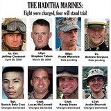 Osm americkch marik, kte se zodpovdali z masakru v Hadth, k soudu se...