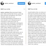 Petr sdlel v ter na Instagramu text, ze kterho vm nasko hus ke.