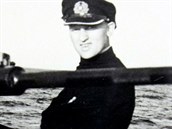 Autorem jedinených snímk z paluby ponorky U-976 poídil první mladý dstojník...