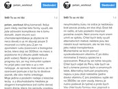 Petr sdílel v úterý na Instagramu text, ze kterého vám naskoí husí ke.