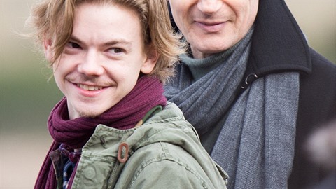 Herci Liam Neeson a Thomas Brodie Sangster ztvárnili nezapomenutelnou dvojici...