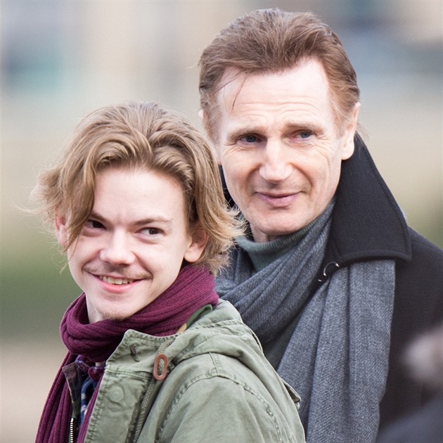 Herci Liam Neeson a Thomas Brodie Sangster ztvárnili nezapomenutelnou dvojici...