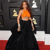 Rihanna psobila jako pv, rba j vak sluela a rozhodn v davu nezanikla.