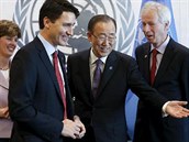 Pro generálního tajemníka OSN Pan Ki-Muna byl Trudeau jedním ze státník,...