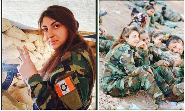 Kurdská bojovnice Şeh&#305;d Nam&#305;renren (uprostřed) zahynula.