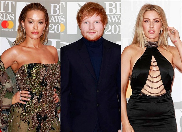 Rita Ora / Ed Sheeran / Ellie Goulding