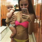 Tereza Chlebovsk m pl roku po porodu postavu zase jako modelka.