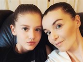 Iva Kubelková se svou krásnou dcerkou Natálii.