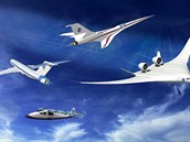 NASA plánuje vybudovat celou flotilu tchto nových letadel. Výhledov by se prý...