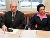 Barbora Snopková (vpravo) byla Svobodova pítelkyn a pracovní partnerka.