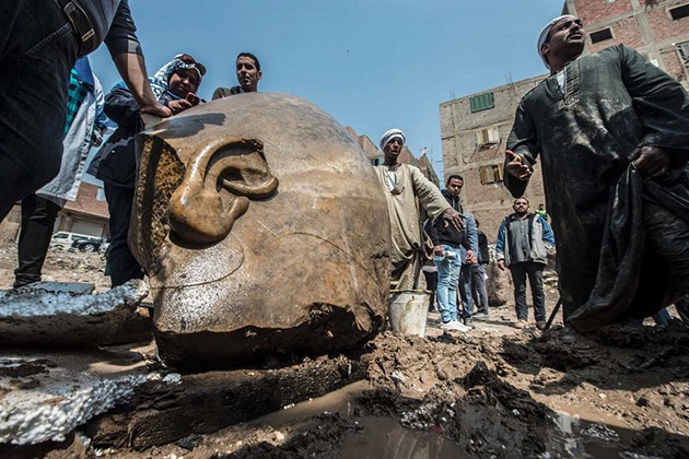 V Egypt nali sochu slavného faraóna!