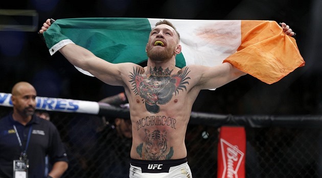 Conor McGregor je úspný sportovec, který je hrdý na svou zem.