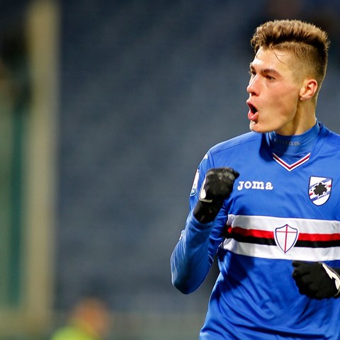 Patrik Schick dostane v Sampdorii po necelm roce novou smlouvu.