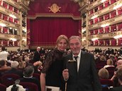 Karel Gott s Ivankou v Itálii navtívili operu La traviata v legendární...