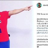 Na Instagramu se David Limbersk pustil do herce Jakuba tfka.
