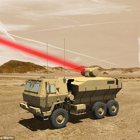 Laserov dla mohou nst nkladn vozy nebo speciln transportry.