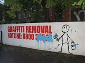 Potebujete odstranit graffiti? Volejte na...ups!