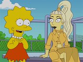 Líza Simpsonová a Lady Gaga