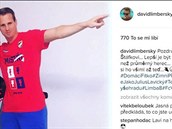 Na Instagramu se David Limberský pustil do herce Jakuba táfka.