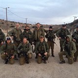Vasil Mohorita mezi izraelskmi vojky
