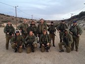 Vasil Mohorita mezi izraelskými vojáky