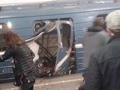 Petrohradský výbuch v metru