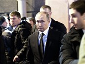 Vladimir Putin kondoluje obtem petrohradského útoku