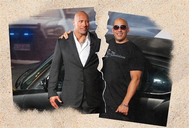 Dwayne „The Rock“ Johnson a Vin Diesel