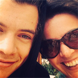Harry Styles a jeho máma.