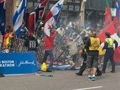 Tak takhle vypadal bostonský maratón.