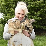 Majitelka chovu obřích králíků Annette Edwards uvedla, že nešťastné zvíře tři...