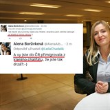 Borůvková a její rasistické komentáře z pozice veřejně činné osoby.