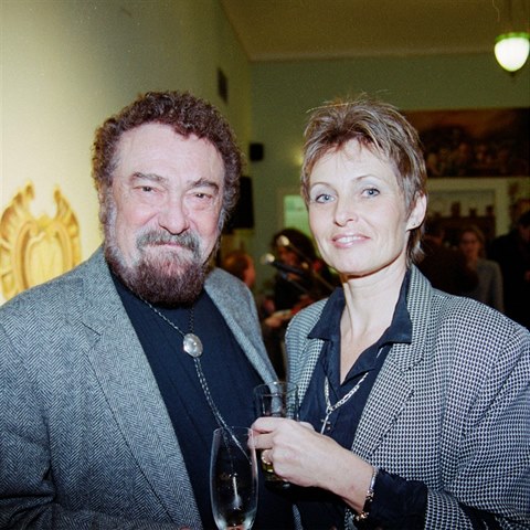 Waldemar Matuka s manelkou Olgou v roce 1999