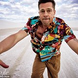 Brad Pitt pro magazine GQ Style nafotil několik snímků.