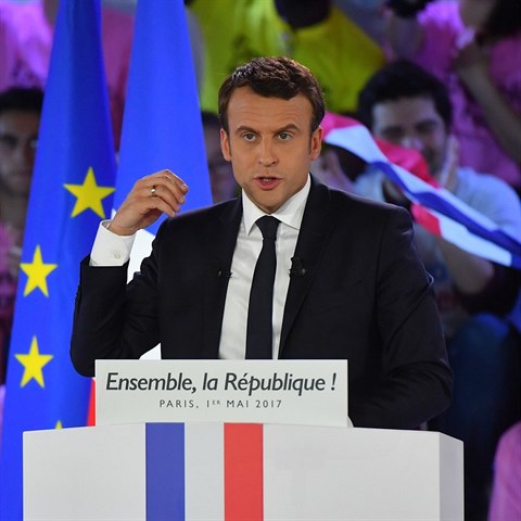 Emmanuel Macron se v ppad zvolen prezidentem bude vyhraovat vi...