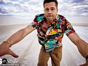 Brad Pitt pro magazine GQ Style nafotil nkolik snímk.